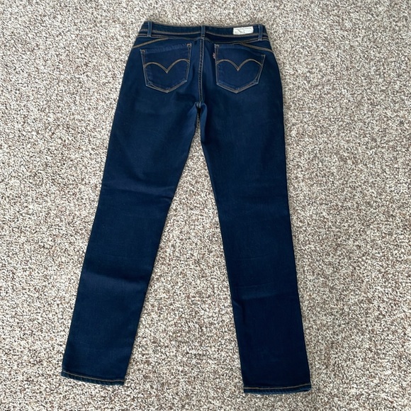 Levi’s 28x 28.5 women’s revel Demi curve skinny jeans dark blue - Picture 9 of 11